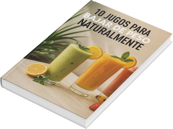 10 JUGOS PARA BAJAR DE PESO NATURALMENTE 🌿