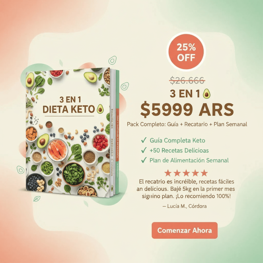 📚 3 EN 1 DIETA KETO🥑 - E - books preferidos